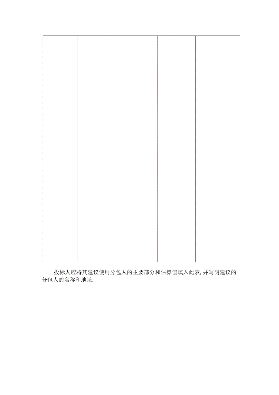 分包人表工程文档范本.docx_第2页