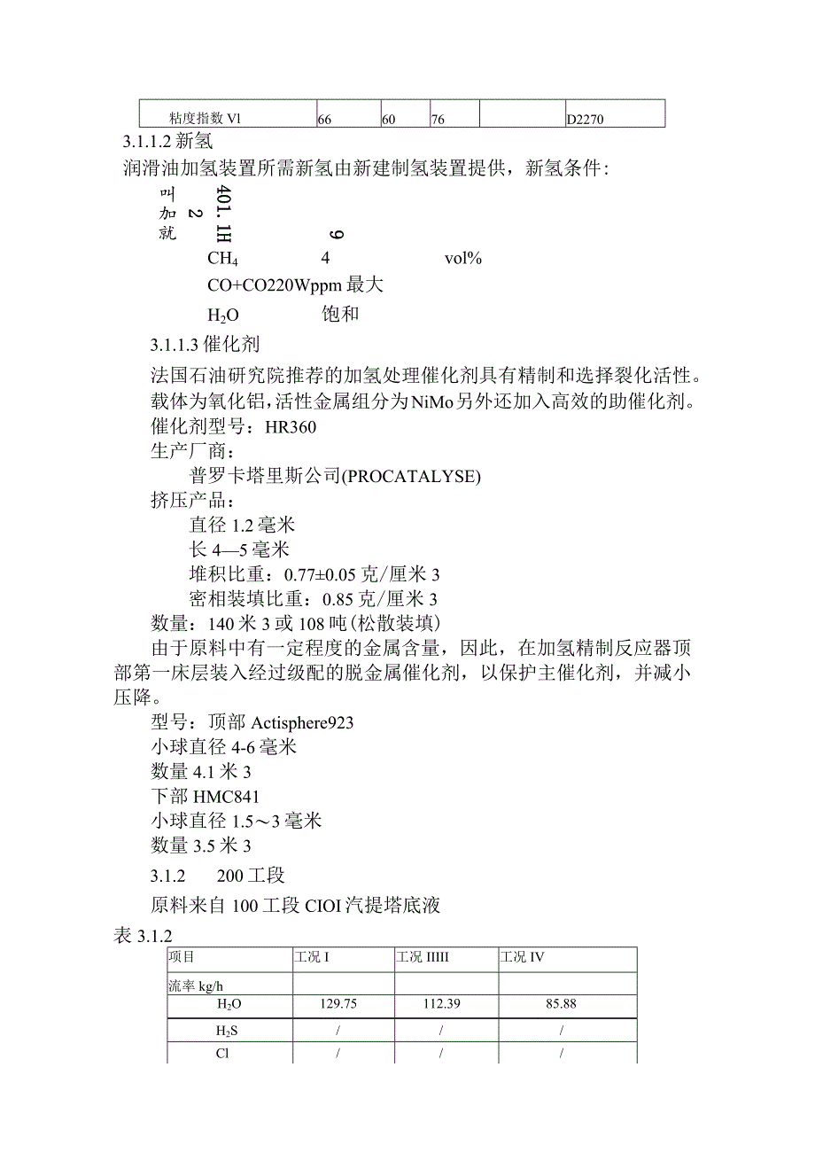 润滑油加氢处理装置工艺技术指标.docx_第2页