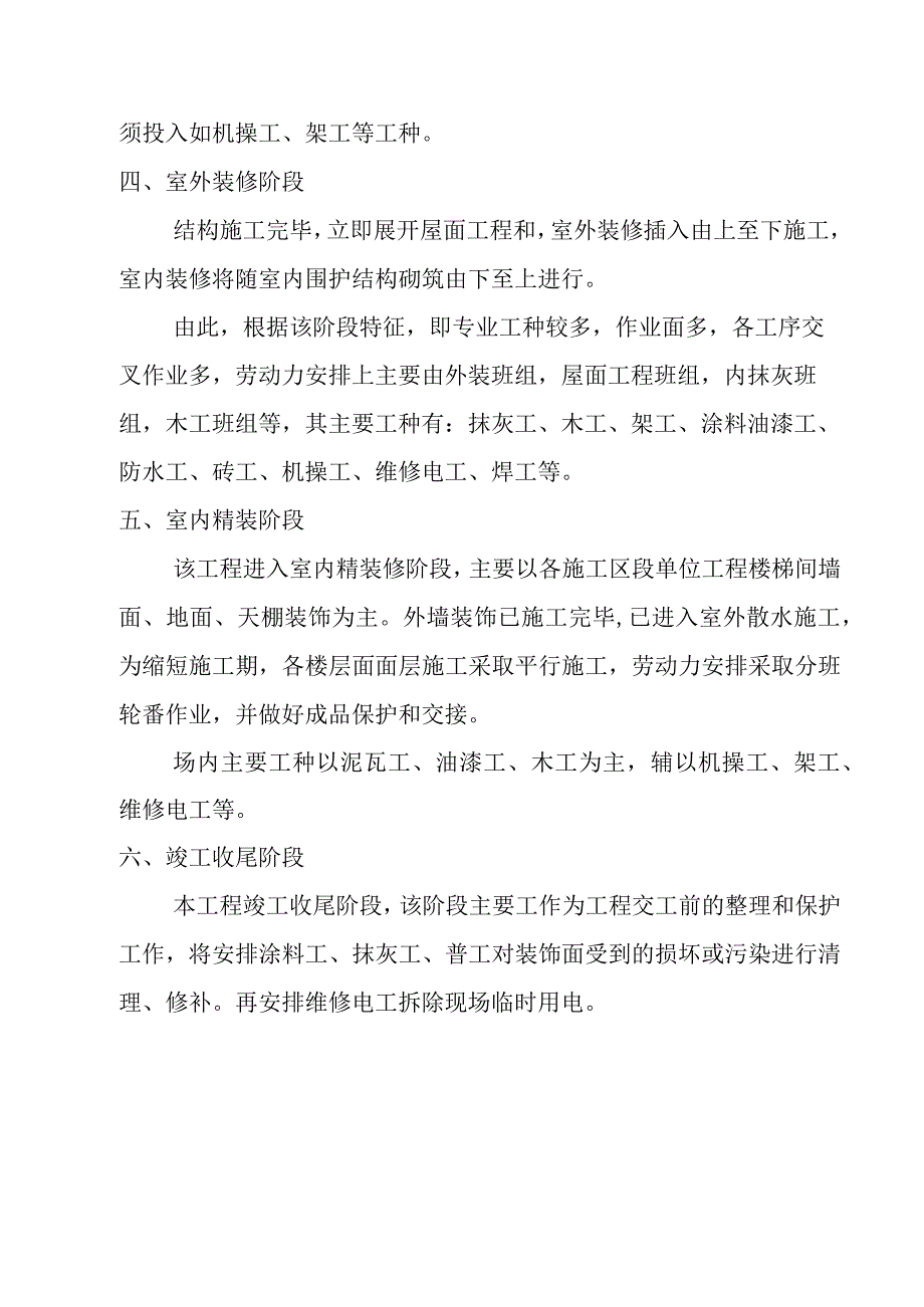 餐厨垃圾资源化处理站建设工程劳动力计划安排方案.docx_第2页