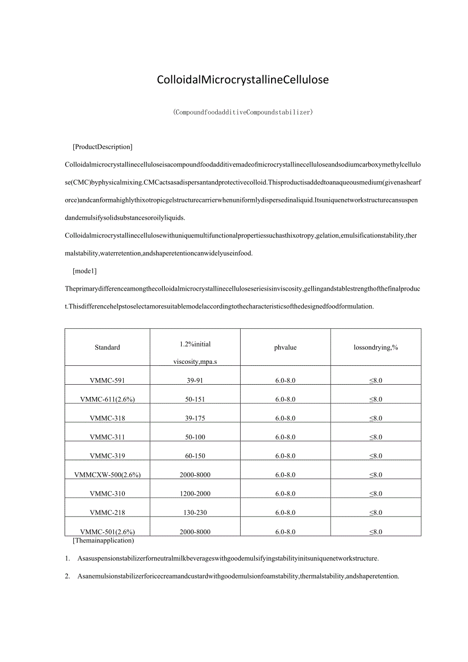 Microcrystalline Cellulose GelColloidal.docx_第1页