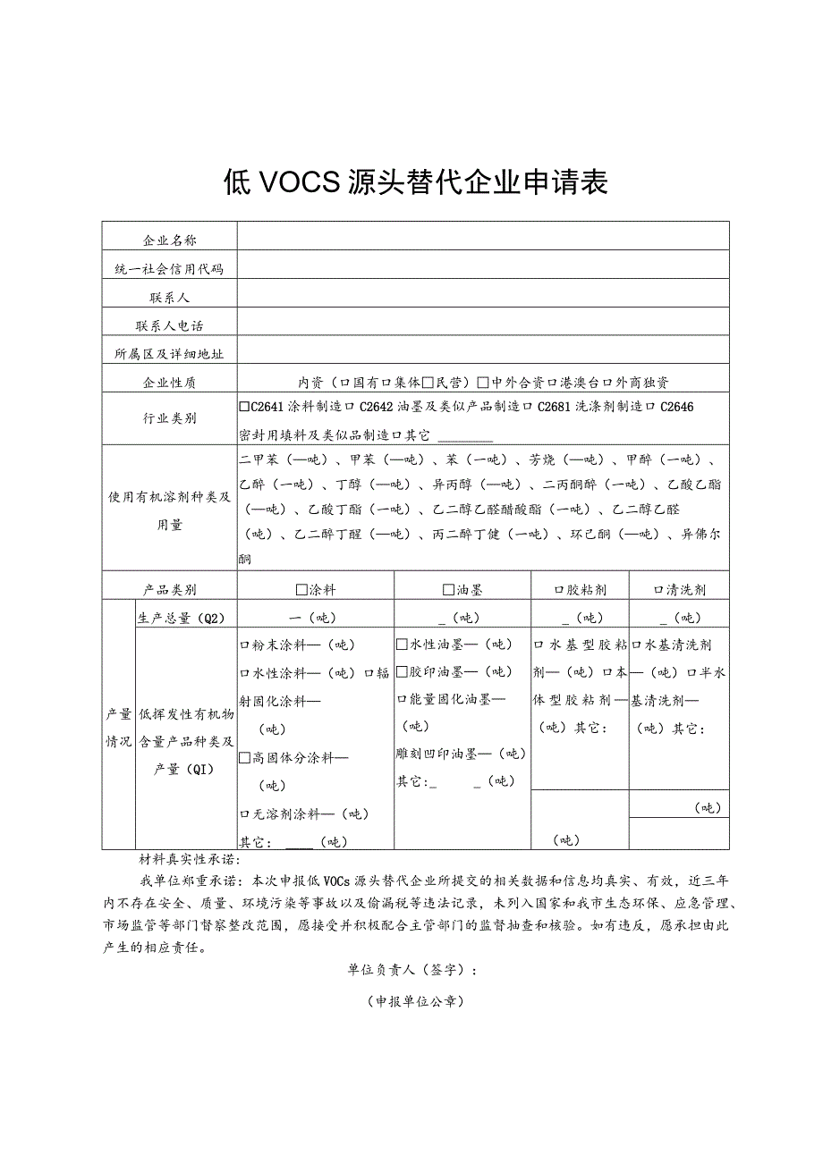 津工信节能〔2023〕2号天津市低挥发性有机物含量原辅材料和产品源头替代企业申报书2022年.docx_第3页