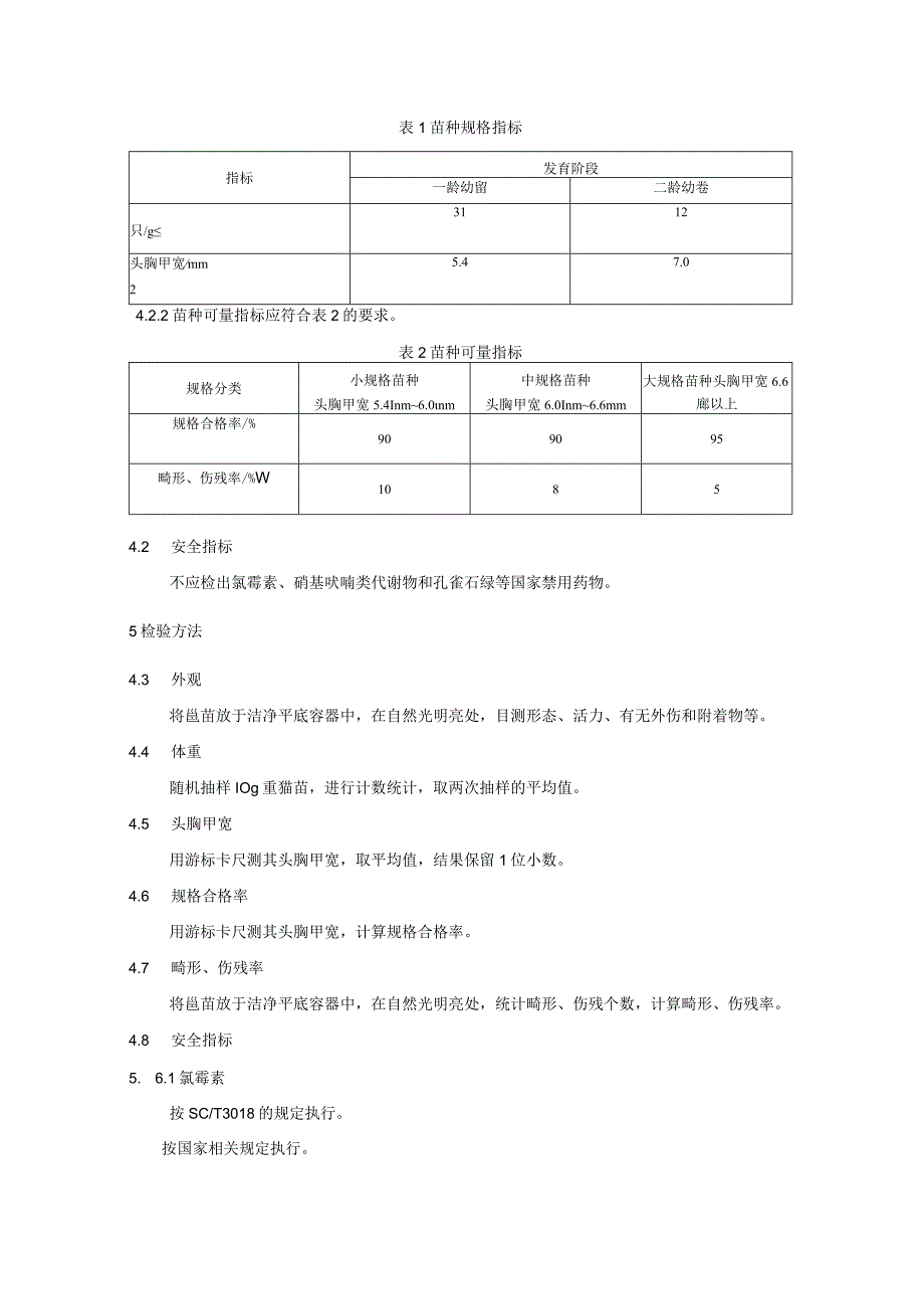 中国鲎苗种质量要求.docx_第2页