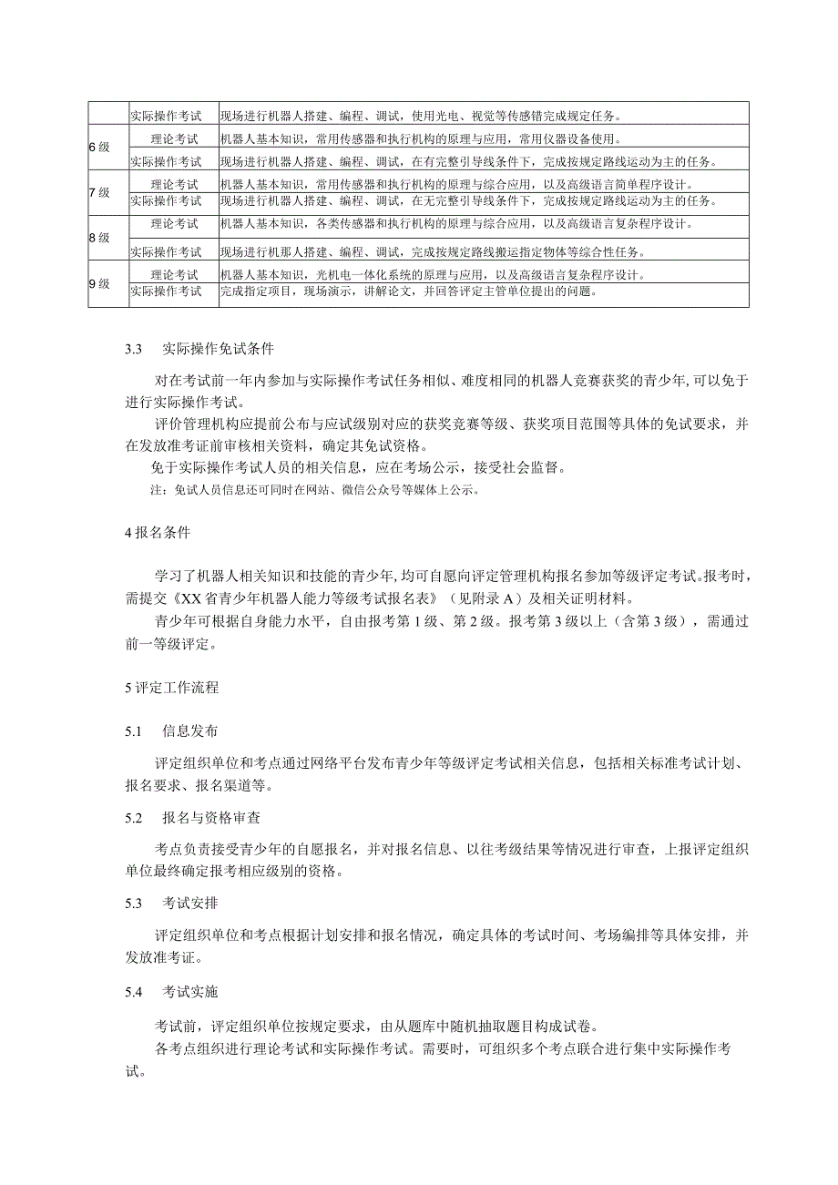 青少年机器人培训 青少年机器人能力等级划分与评定.docx_第2页