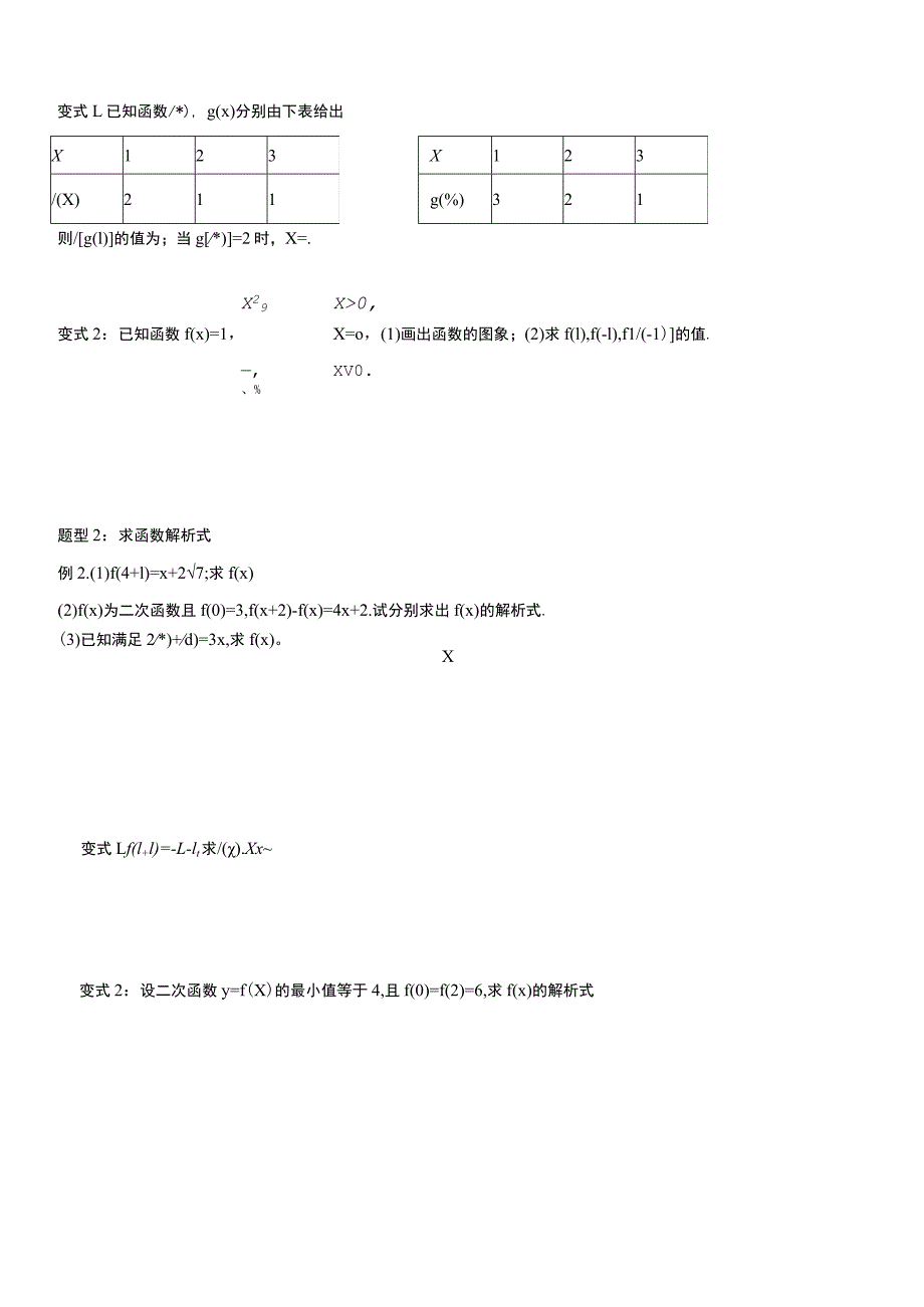 函数概念与表示知识点汇总.docx_第2页