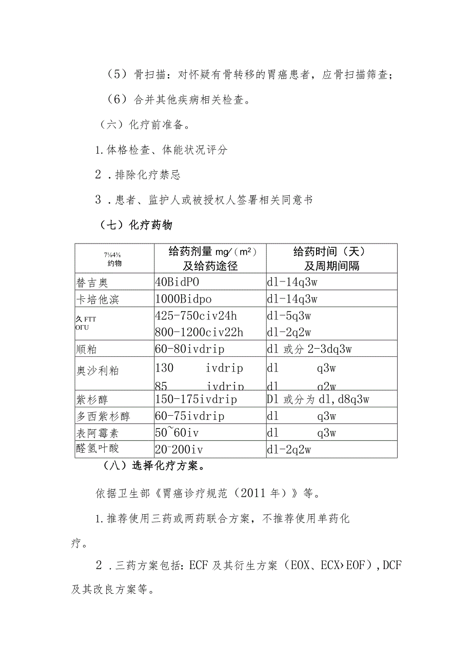 癌术前化疗临床路径.docx_第3页