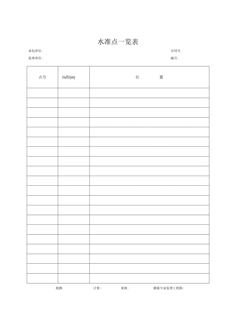 导线点水准点一览表模板.docx_第3页