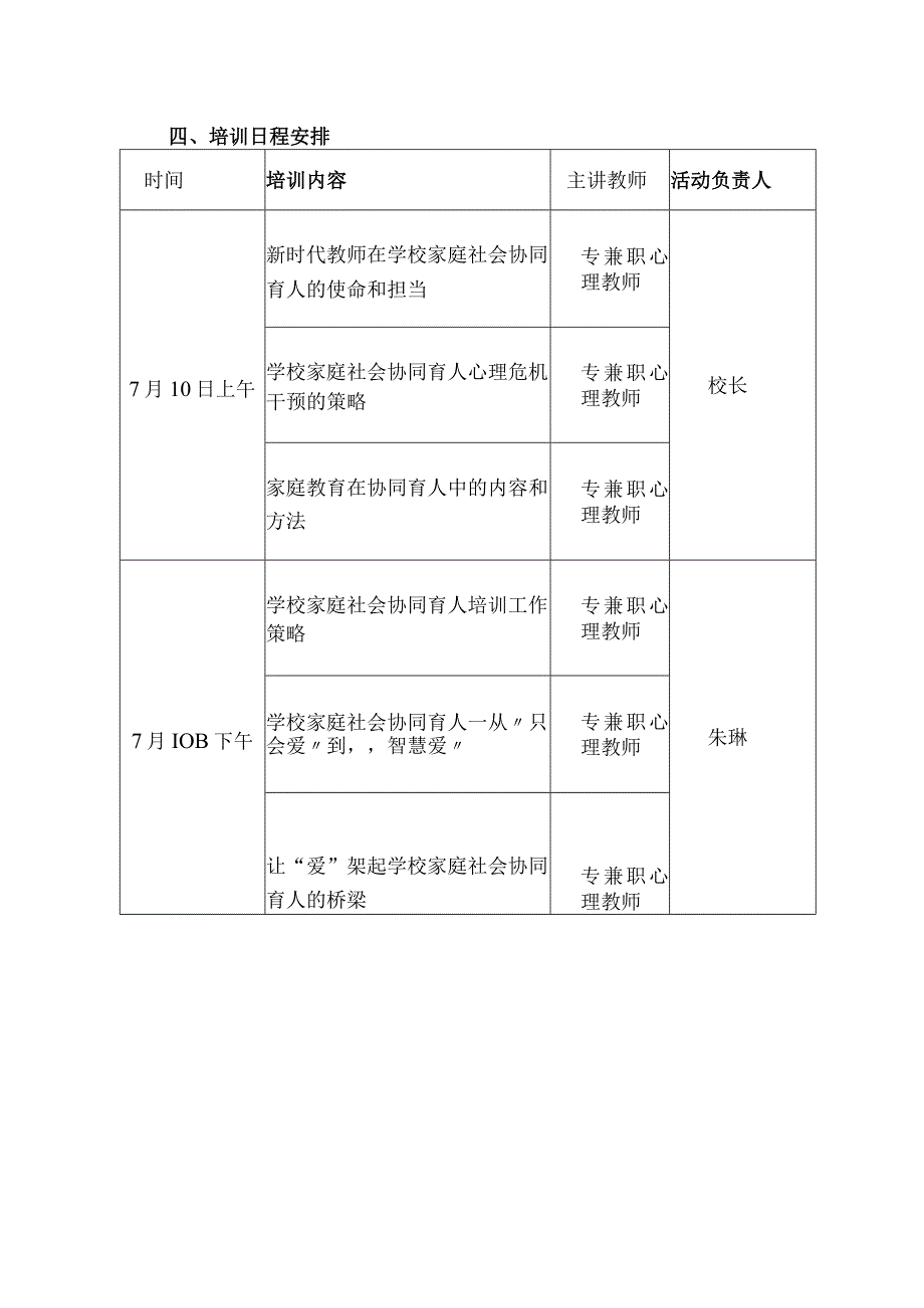 关于做好学校家庭社会协同育人校级培训工作的方案.docx_第2页