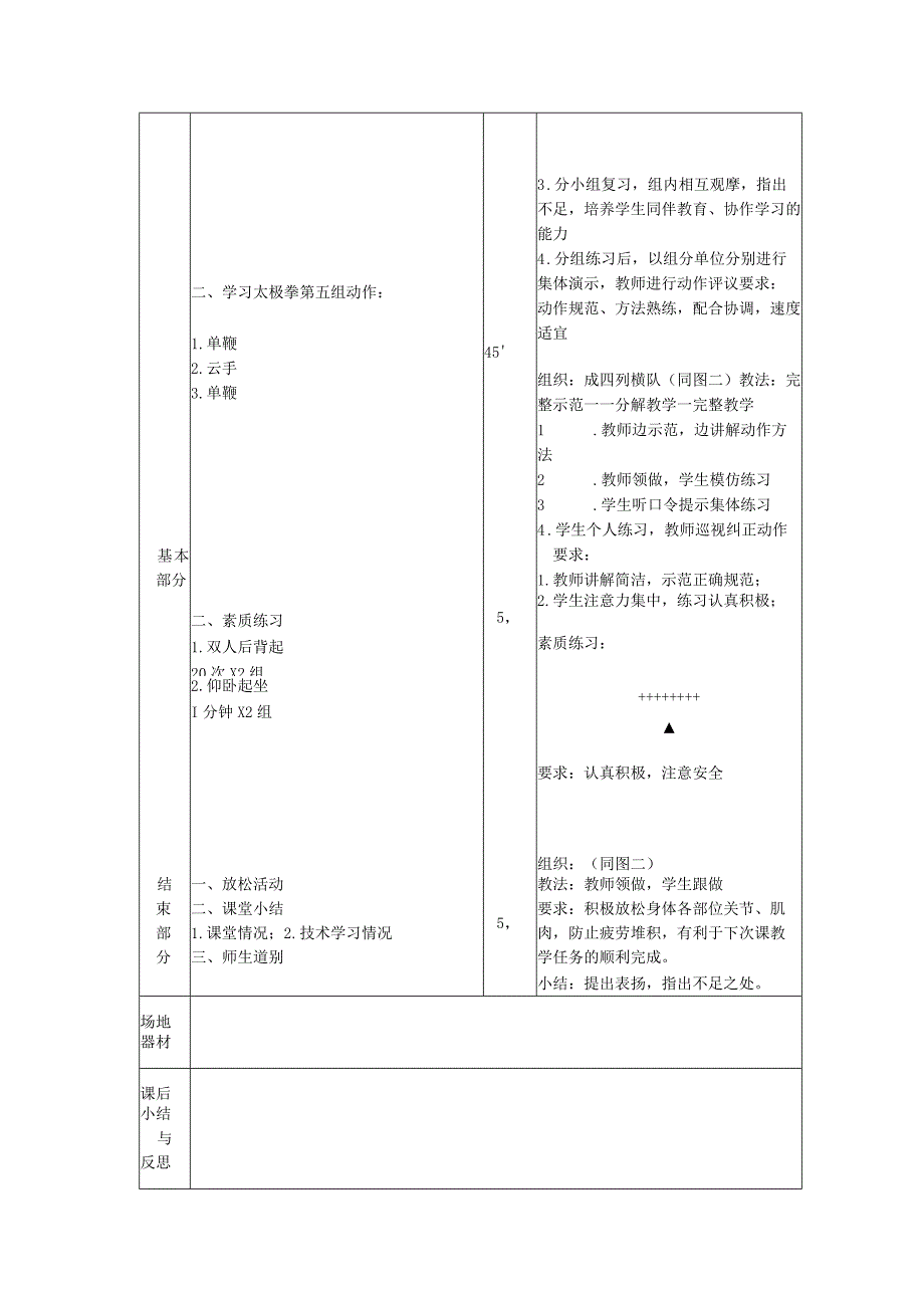 太极拳社团活动第7次课学习第六组动作教案.docx_第2页