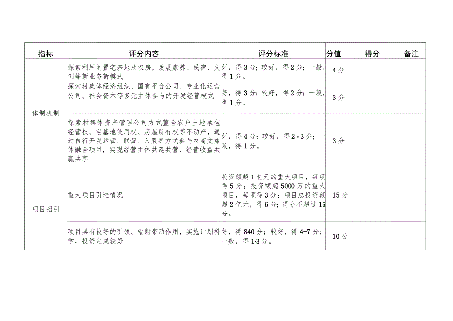 特色镇街区建设申报项目综合评分表.docx_第3页