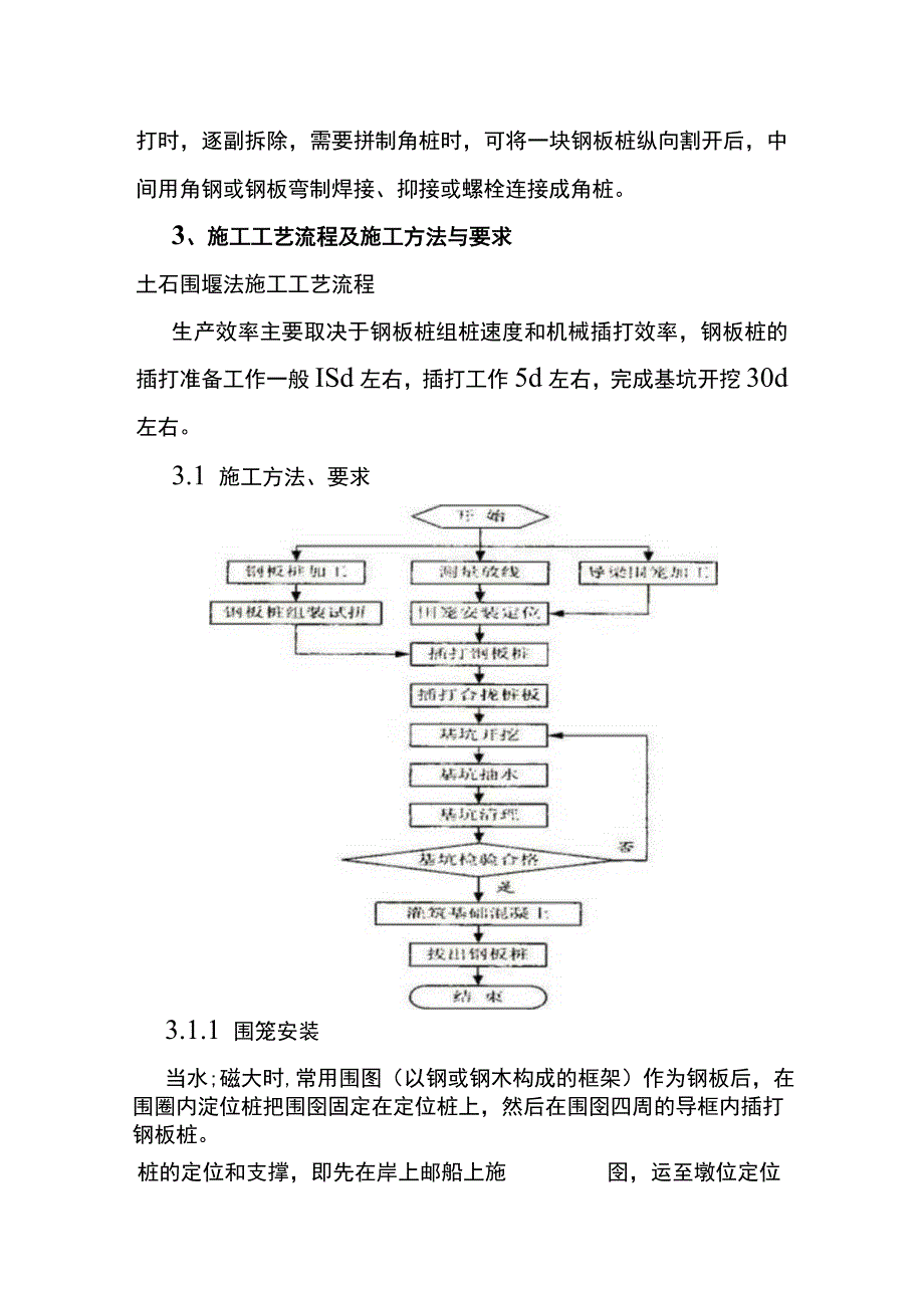 钢板桩围堰施工作业指导书.docx_第3页