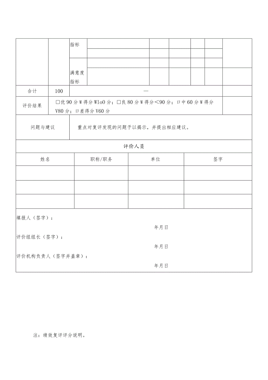 龙湾区预算项目支出绩效复评表.docx_第2页