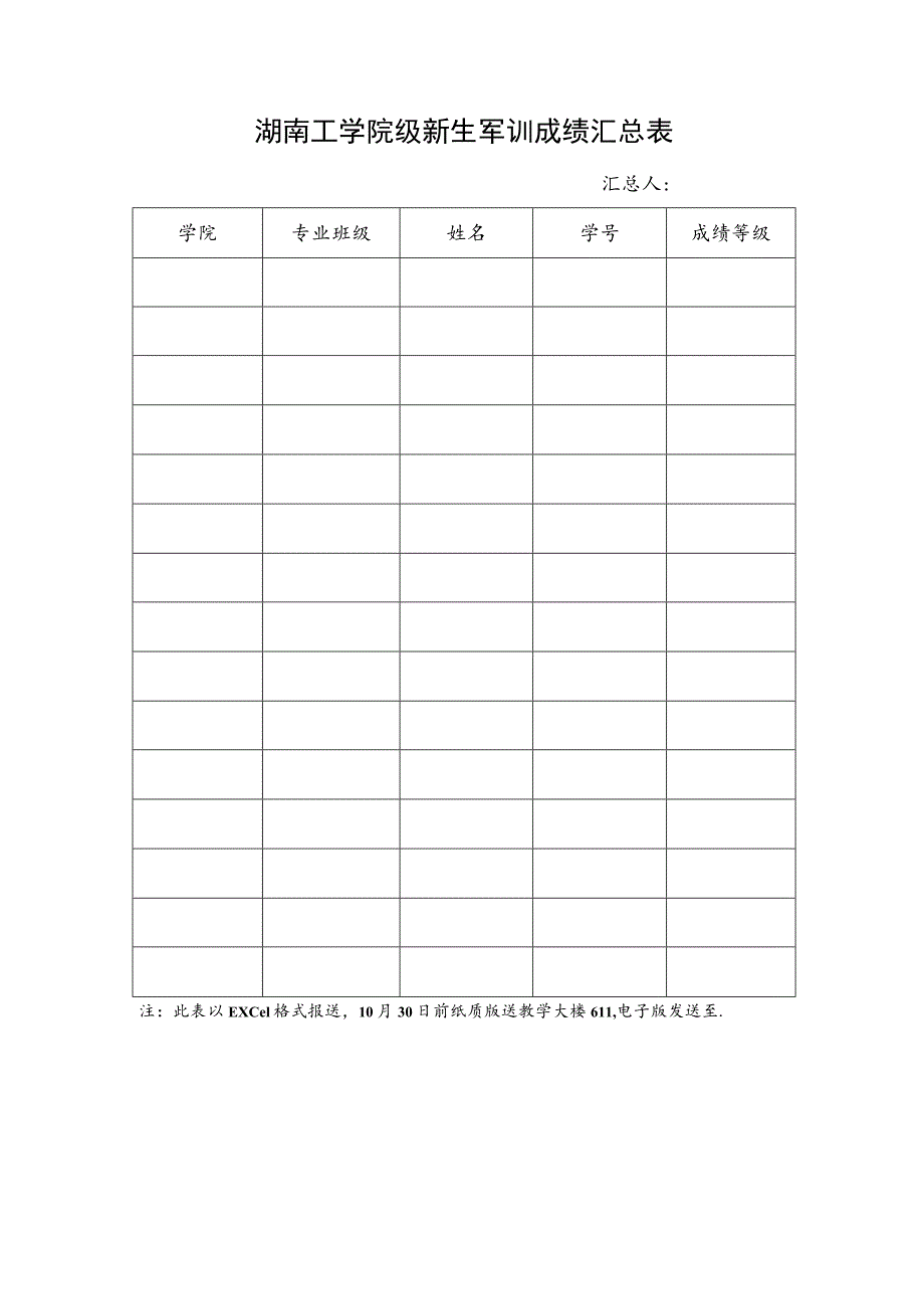 湖南工学院级学生军训考核鉴定表.docx_第3页