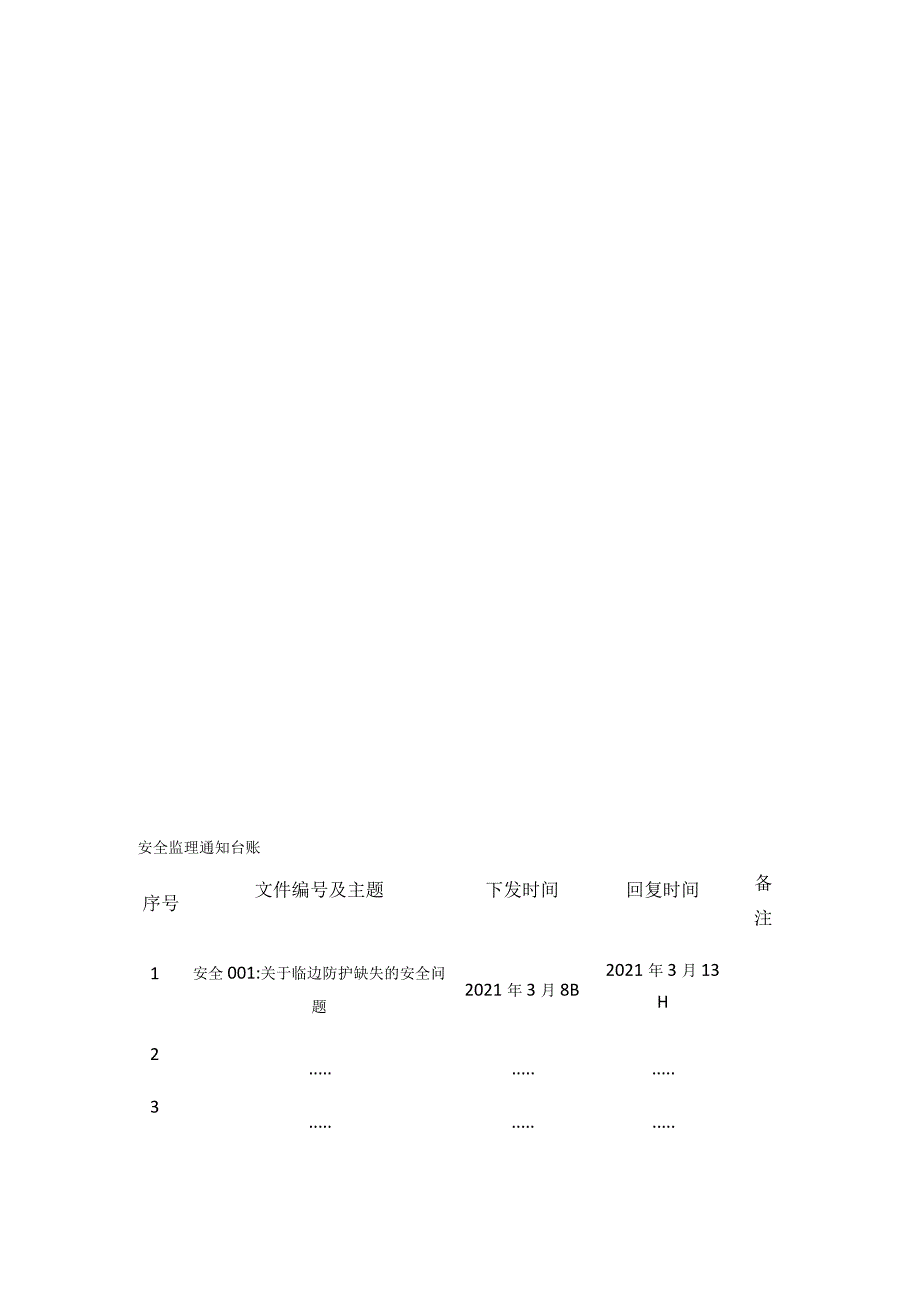 工程统一用表 台账用表全.docx_第2页