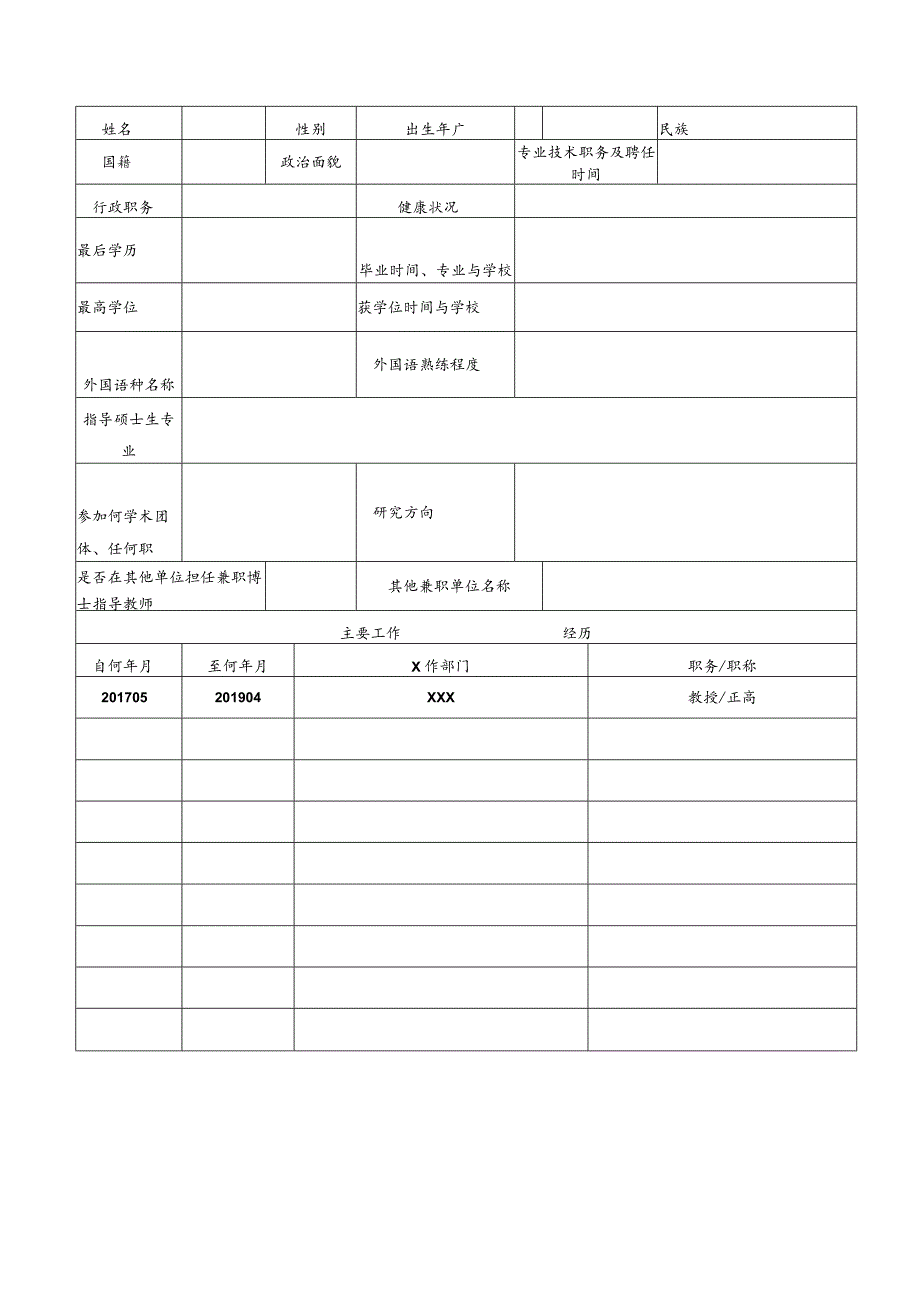 浙江工商大学博士研究生指导教师申请表.docx_第2页