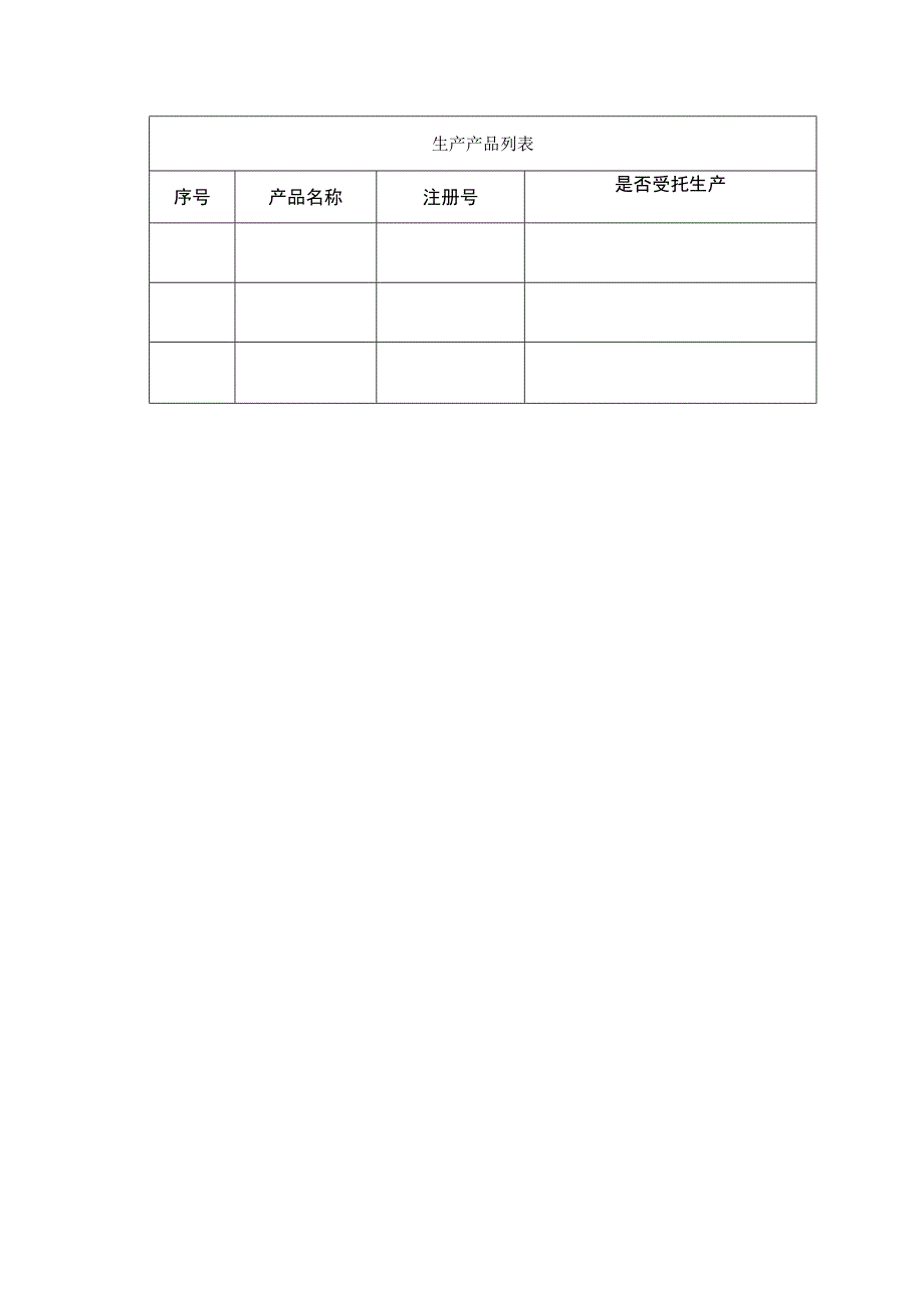 医疗器械生产许可延续申请空白表.docx_第3页