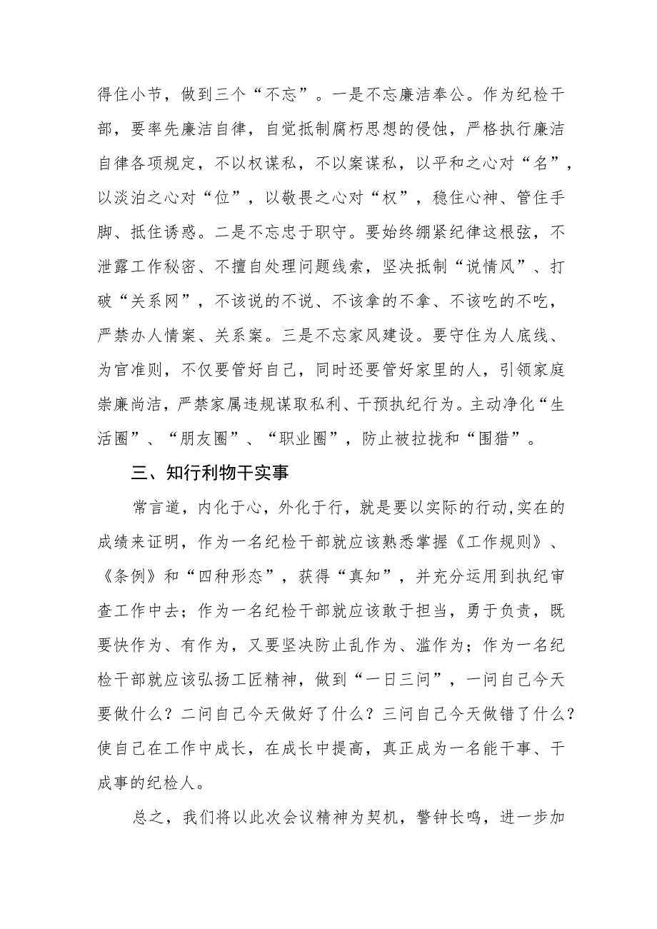 2023全国纪检监察干部队伍教育整顿的心得体会两篇.docx_第2页