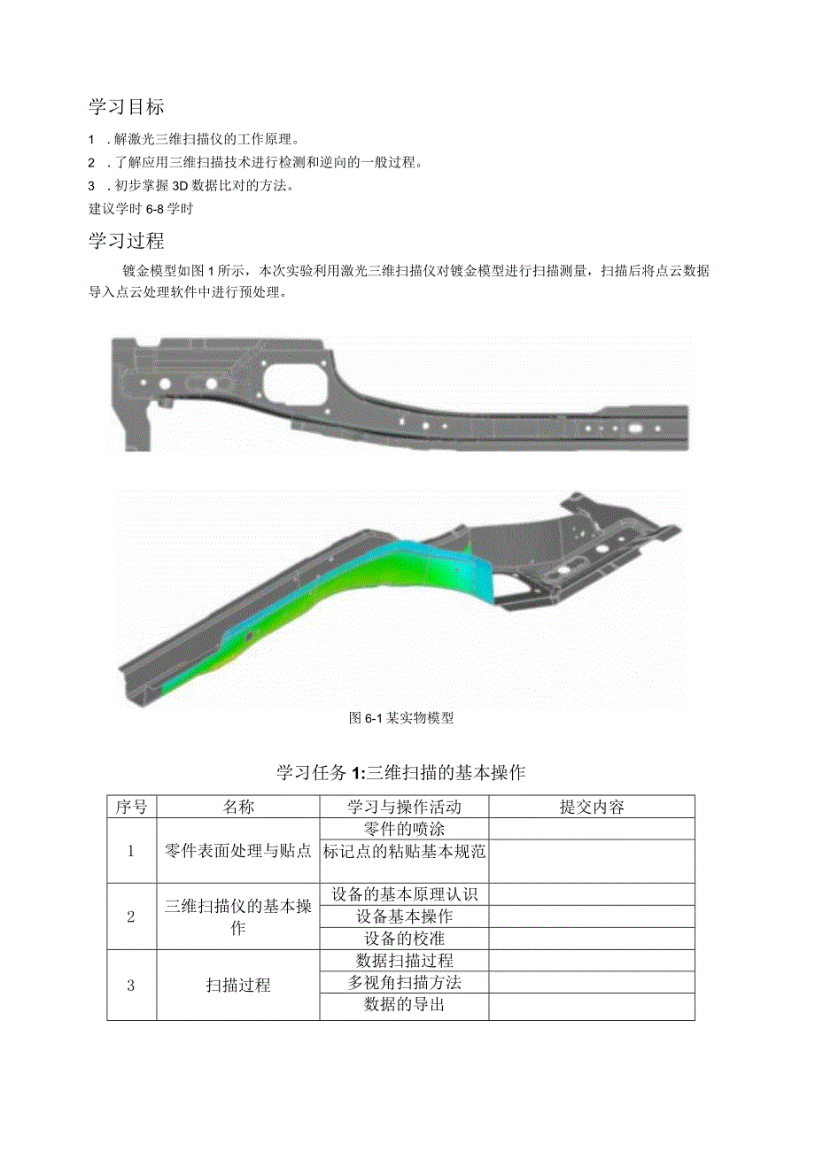 航空结构件质量控制与检测实训指导书：结构件全型面检测任务书.docx_第2页