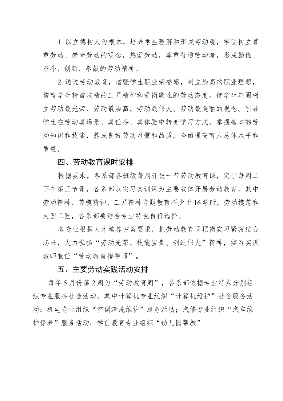 济南新技术应用学校劳动教育实施方案.docx_第2页