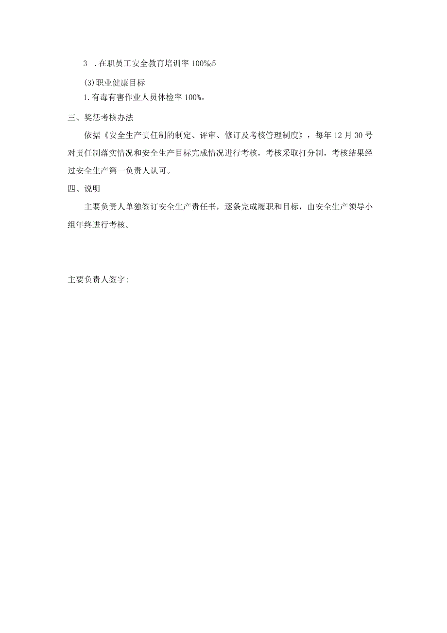 公司年度各级安全生产目标责任书(逐级签订).docx_第2页