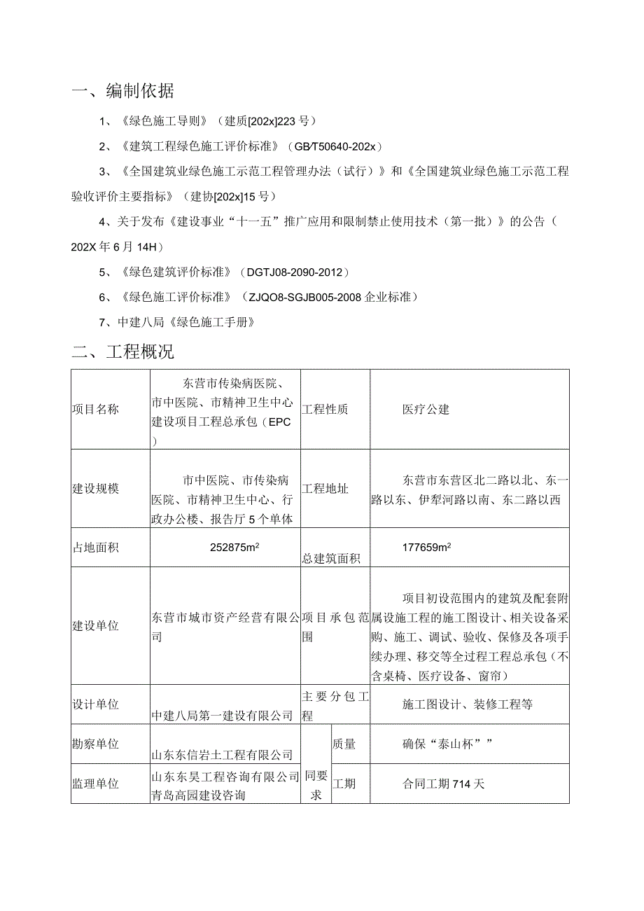 某附属医院建设项目总承包（EPC）工程绿色施工方案.docx_第3页