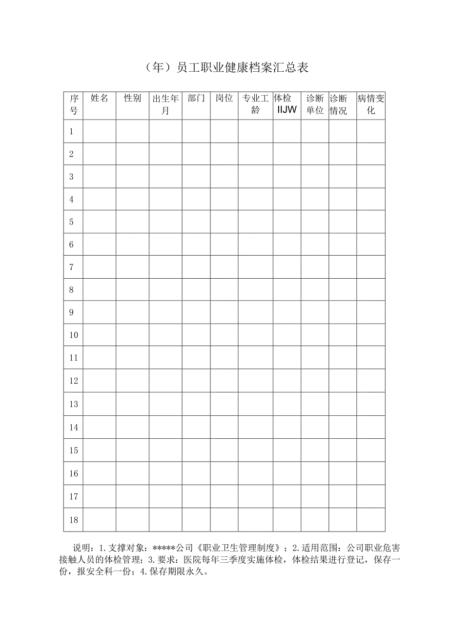 员工职业健康体检常用5张表.docx_第3页