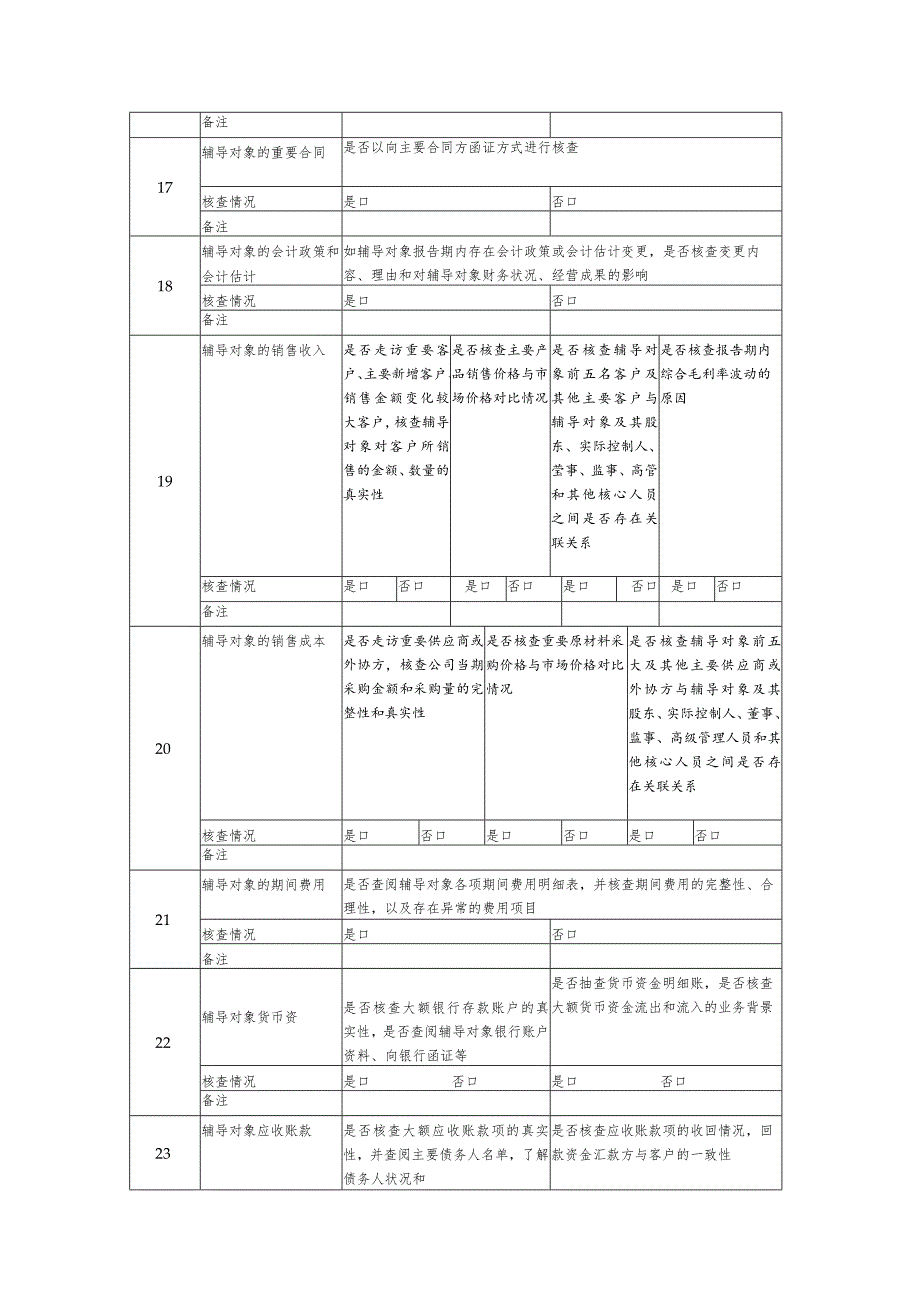 辅导机构尽职调查工作核对表.docx_第3页