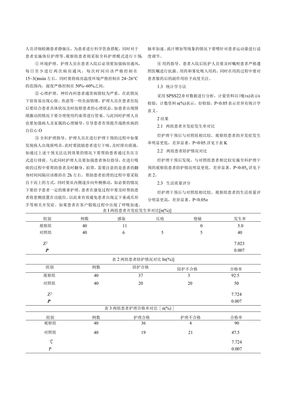 探讨神经内科相关疾病护理中全科护理的应用价值.docx_第2页