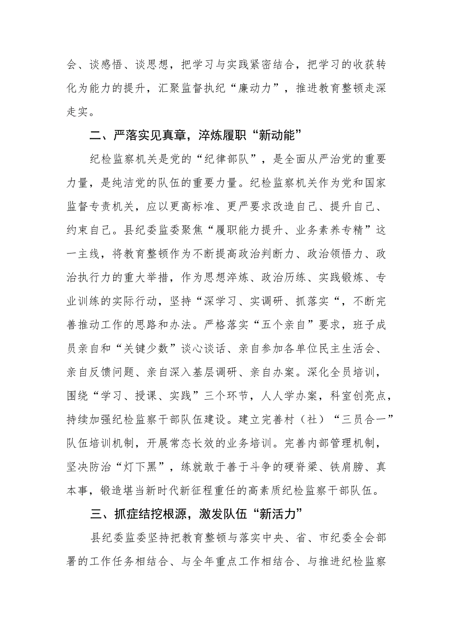 2023年纪检监察干部队伍教育整顿活动学习体会最新精品6篇.docx_第2页