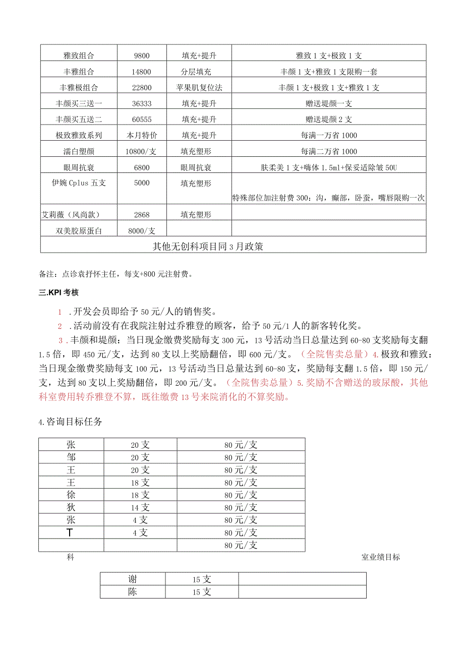 医美注射美容项目俱乐部专场方案.docx_第2页