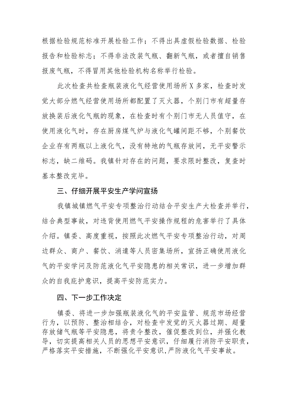 2023年燃气安全专项整治工作总结汇报十篇.docx_第2页