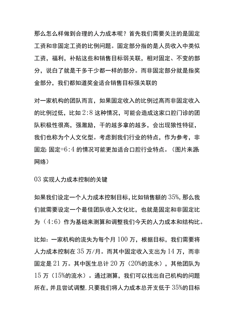 口腔诊所门诊人力成本控制方案全.docx_第2页