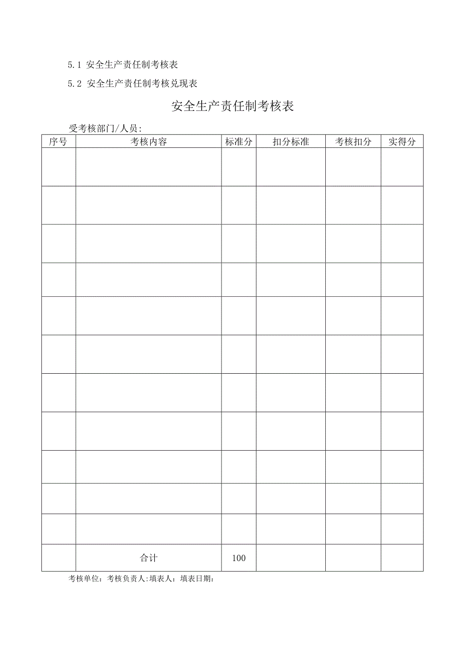 钢结构工程公司安全生产责任制考核制度.docx_第2页