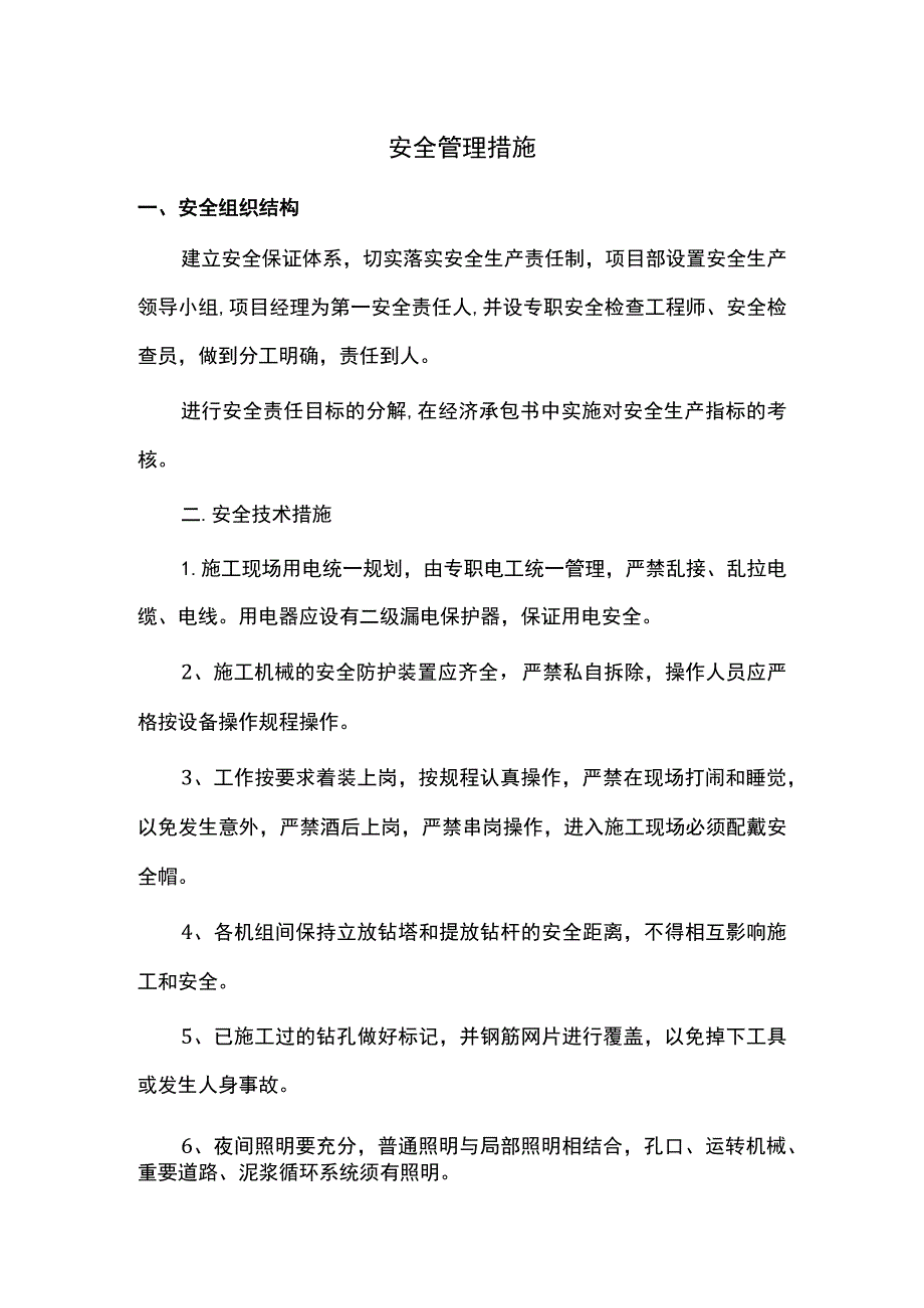 安全管理措施.docx_第1页