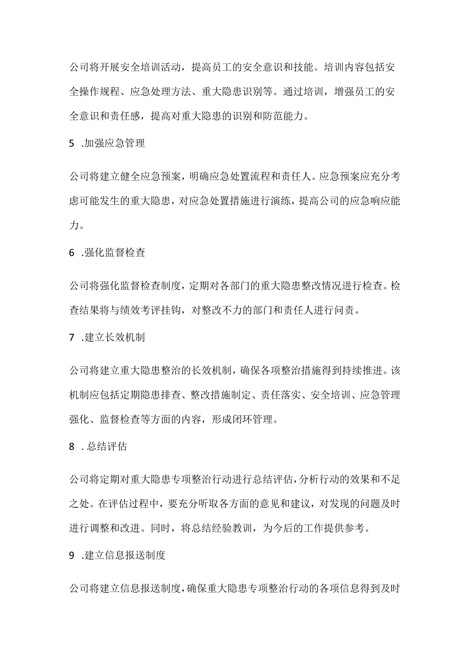 公司重大隐患专项整治行动方案.docx_第2页