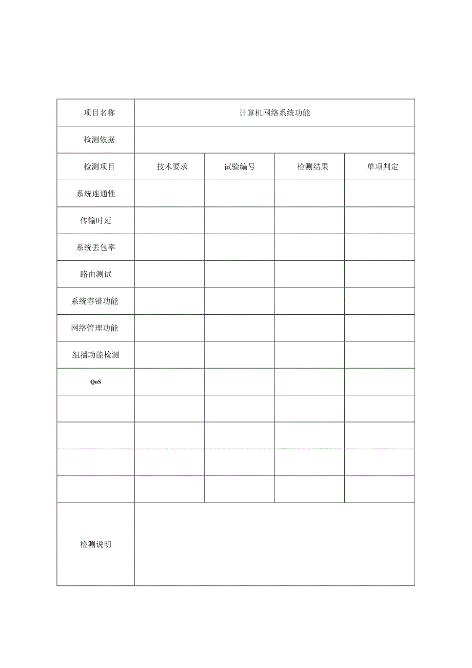 智能建筑信息网络系统检测报告及原始记录.docx_第2页