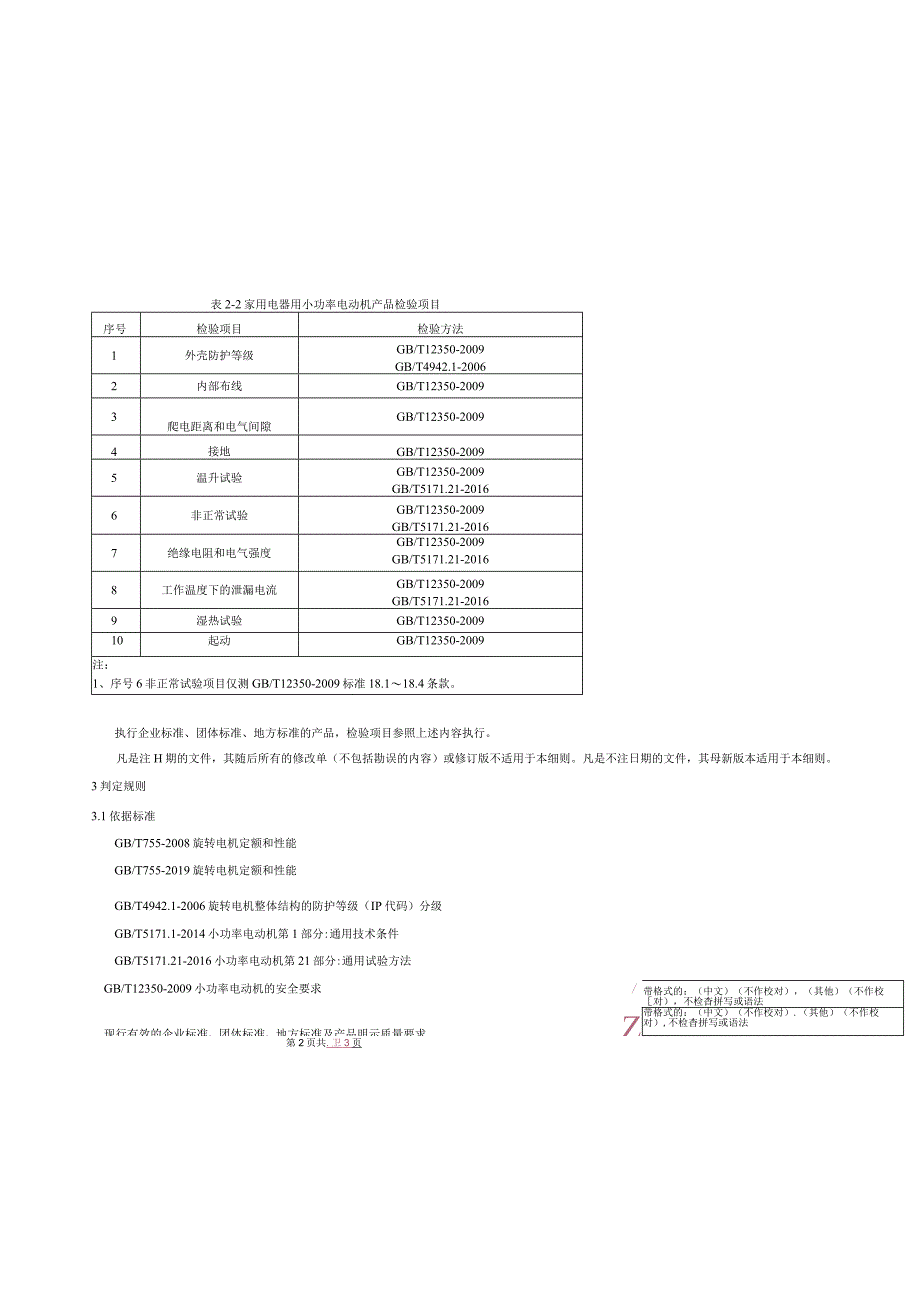 产品质量监督抽查实施细则——小功率电动机.docx_第2页