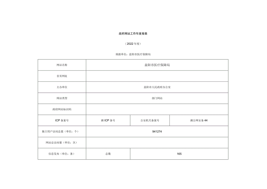 政府网站工作年度报表.docx_第1页