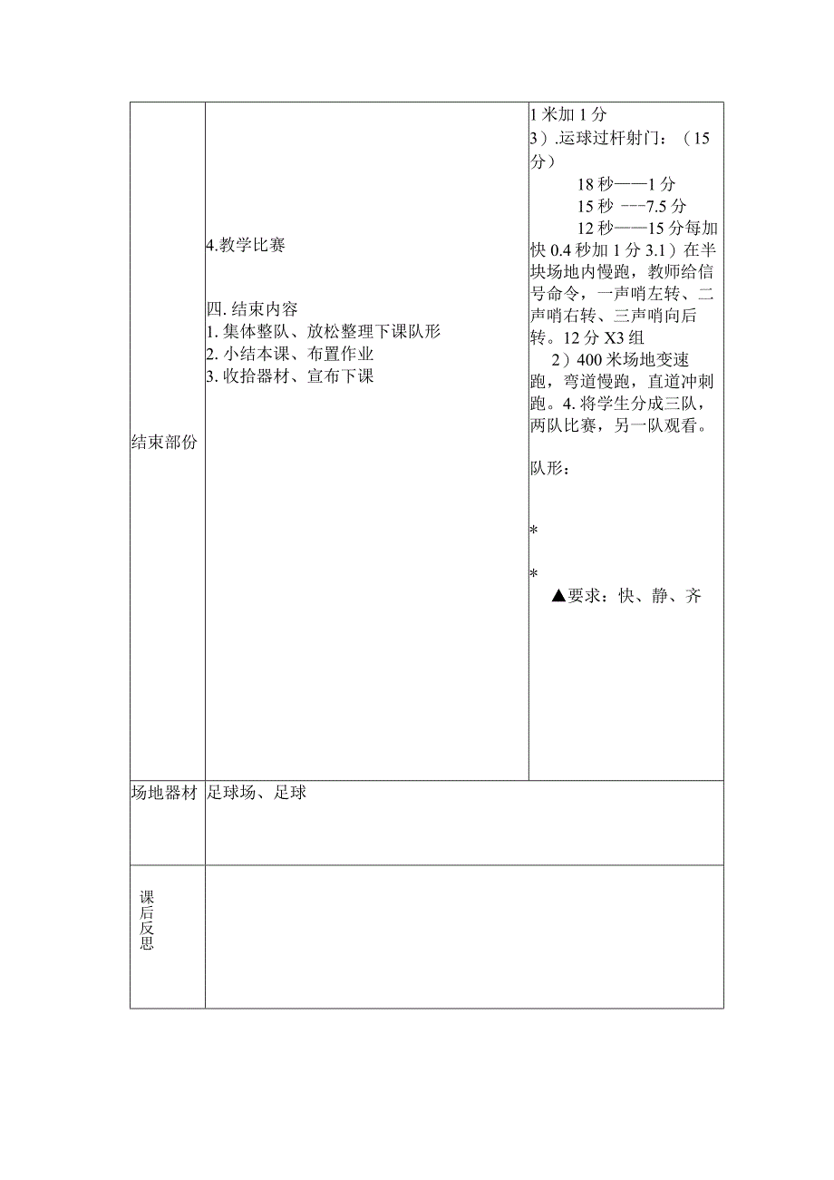 学生水平三足球第一周提高适应能力导学案.docx_第2页