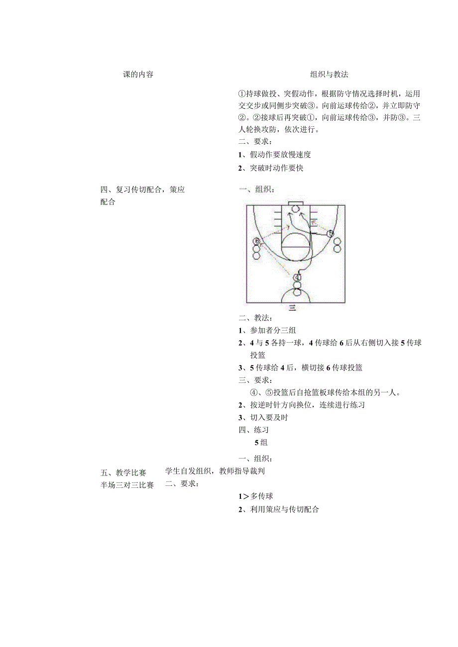 技术学院体育课介绍防无球队员和有球队员教案.docx_第3页