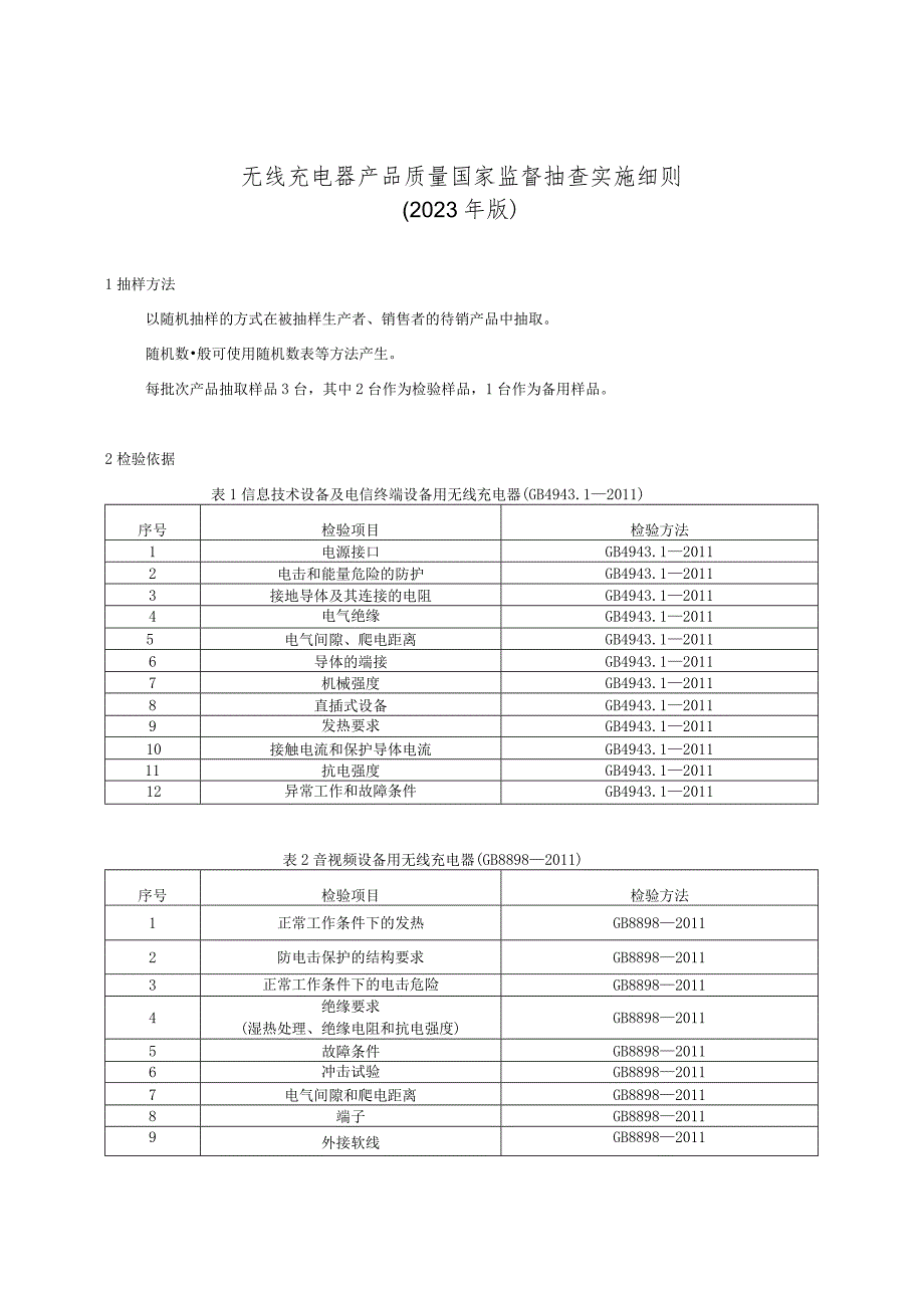 无线充电器产品质量国家监督抽查实施细则.docx_第1页