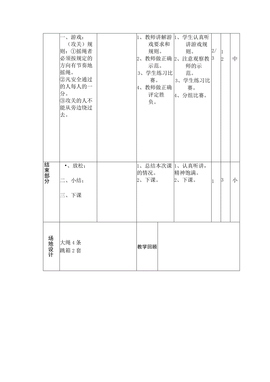 小学二年级体育课第八周第一节游戏课支撑跳跃教案.docx_第2页