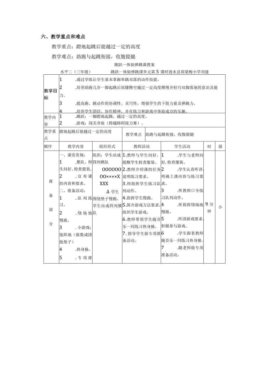 小学体育与健康跳跃体验弹跳课的设计与说明.docx_第2页