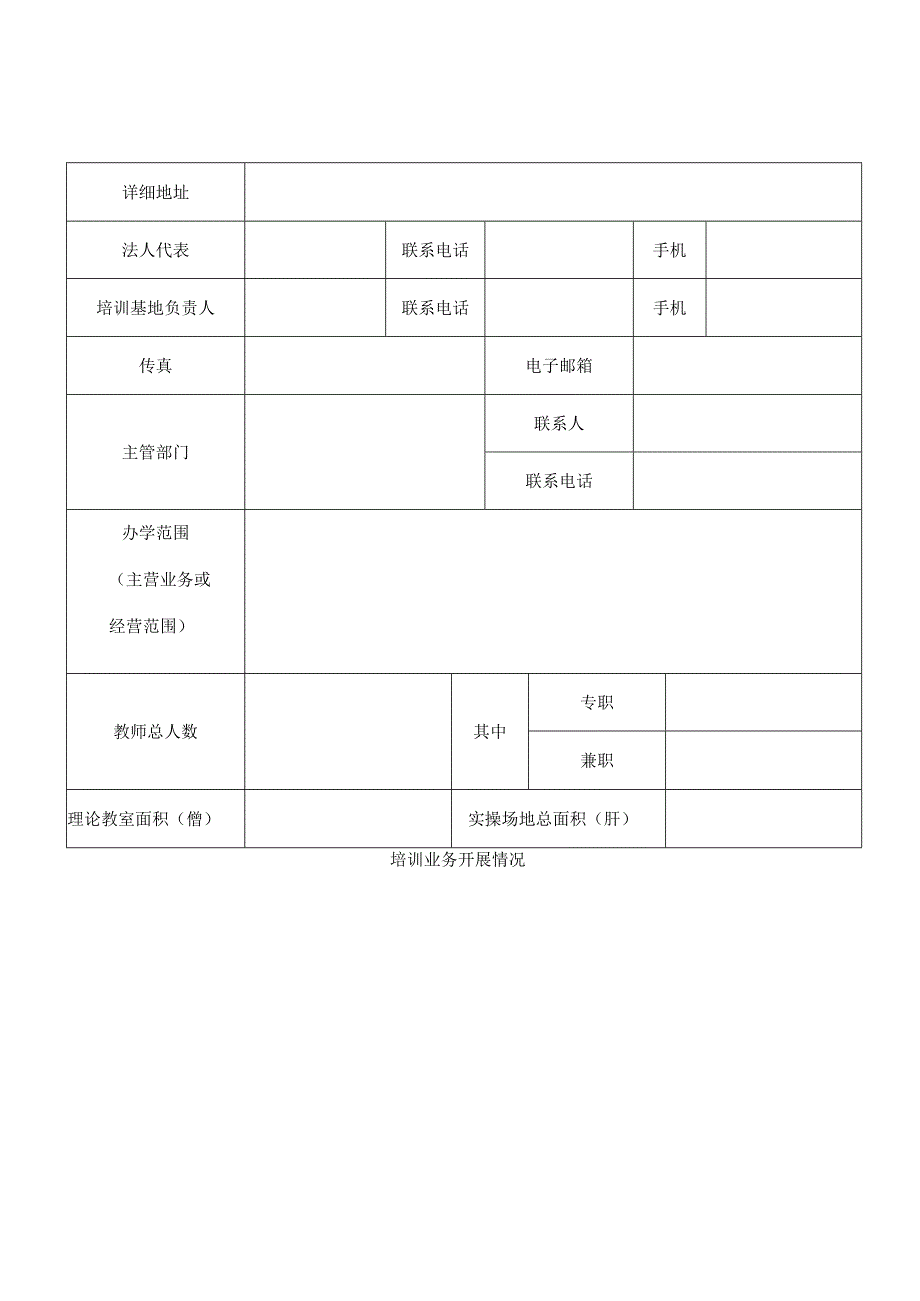 职业技能培训机构师资培训基地申报书.docx_第3页