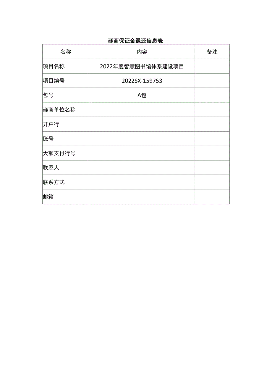 磋商保证金退还信息表.docx_第1页