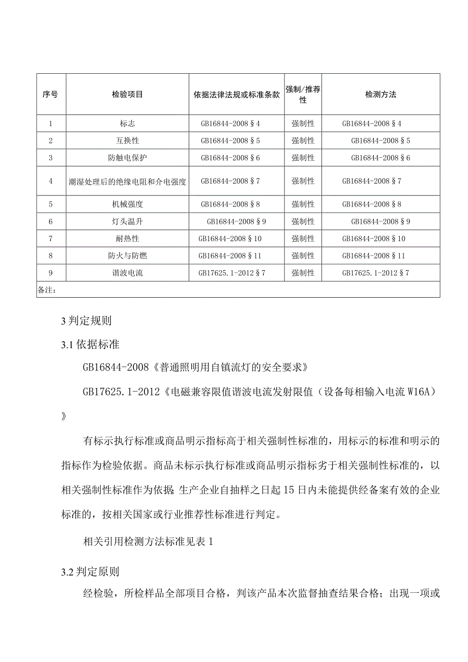 荧光灯产品质量监督抽查实施细则.docx_第2页