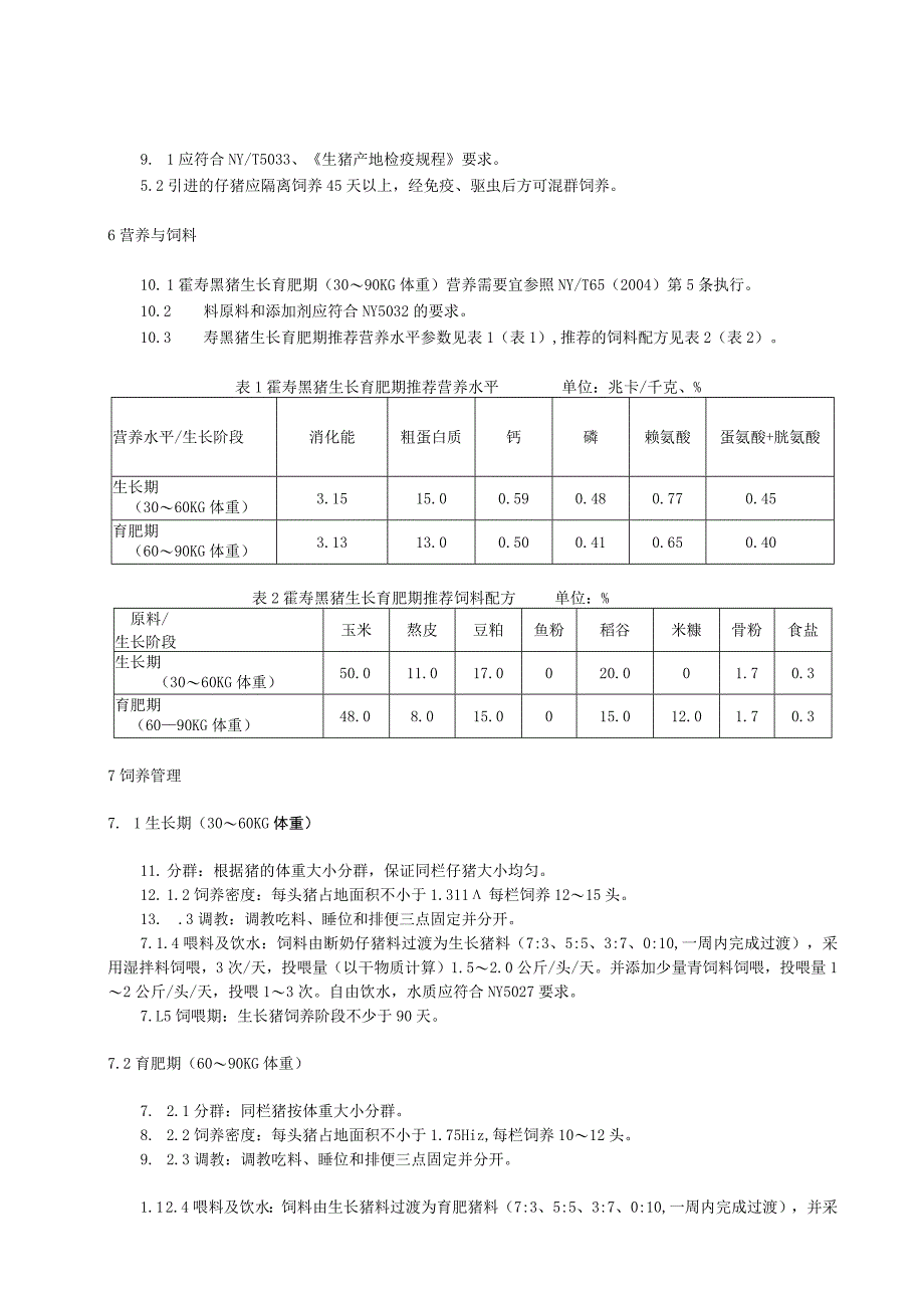 霍寿黑猪育肥期饲养技术规程.docx_第2页