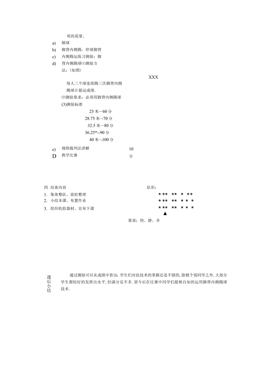 高校体育第二学期足球课教学比赛中提高实践技战术的运用和体会教案.docx_第2页