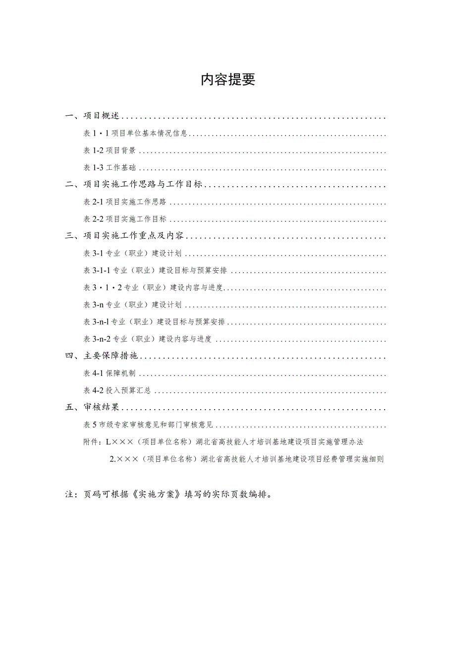 湖北省高技能人才培训基地建设项目实施方案.docx_第3页