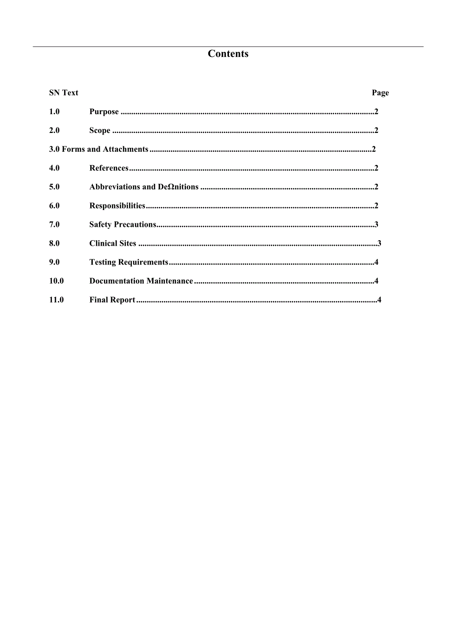 Clinical Trail Procedure （英文版）临床评估控制程序.docx_第2页