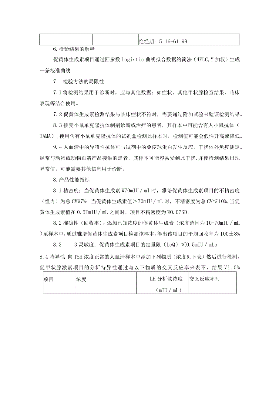 促黄体生成素测定标准操作规程.docx_第2页